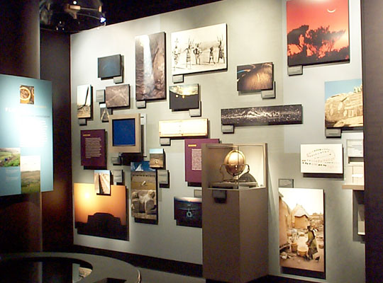 Images and artifacts on display