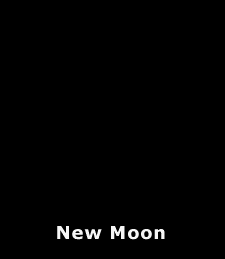 Moon phases animation