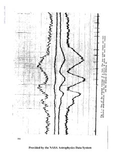 Spectrum of the Star Mira with Water Absorption Bands: Spectrum taken with Stratoscope II.  This was the first remote controlled discovery during the Stratoscope II observation.  Attempts at remote-controlled, ground-based telescopes had not even been attempted yet.