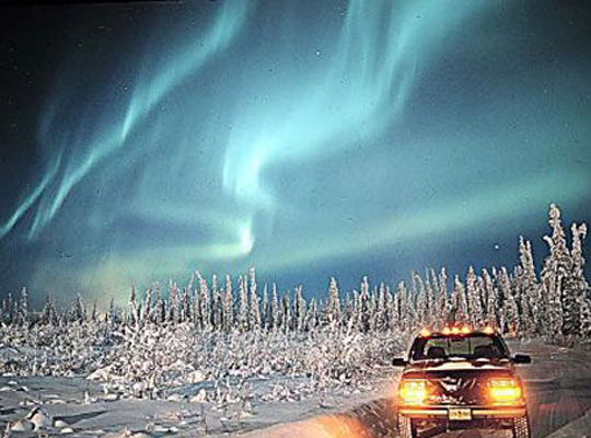 Image of Northern Lights in Alaska
