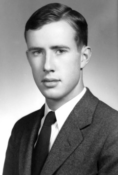 Graduation, 1949: George Clark’s graduation picture from Harvard University.