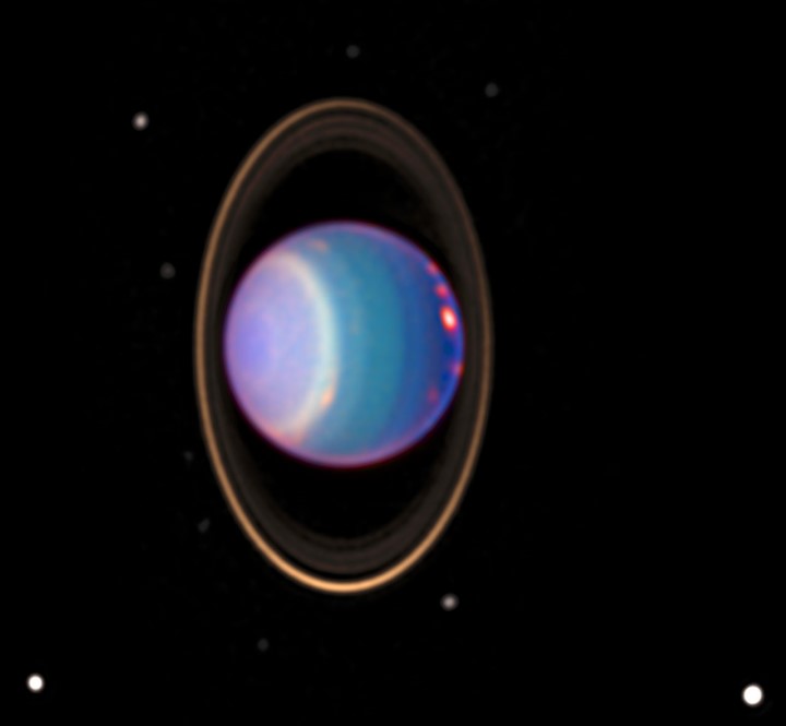 Uranus in Infrared
